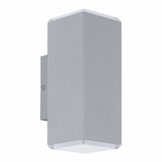 EGLO 94186 LED Silver Outdoor Wall Light TABO