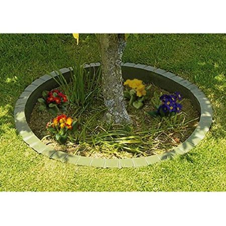 Bosmere Garden Care Lawn Edging, 3 m (6 Pieces plus fittings), Green, N660