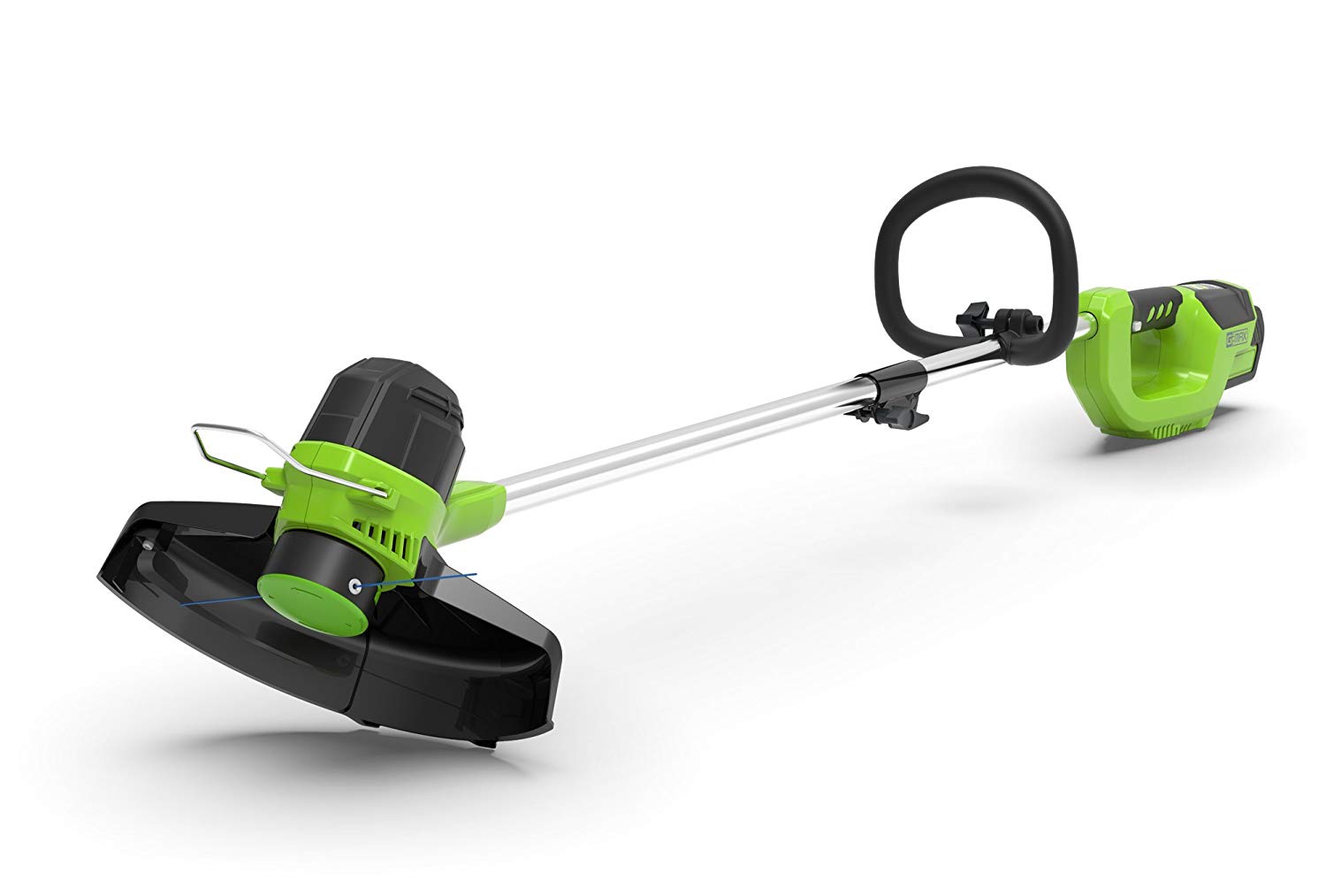Greenworks 40V Cordless Strimmer for Medium Gardens, Adjustable Height, 30cm Cutting Width, Autofeed 1.65mm Nylon Line - Image 4