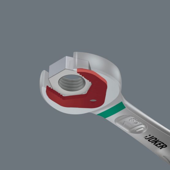 Wera Joker Combination Ratchet Spanner, 10 mm, 05073270001 - Image 2