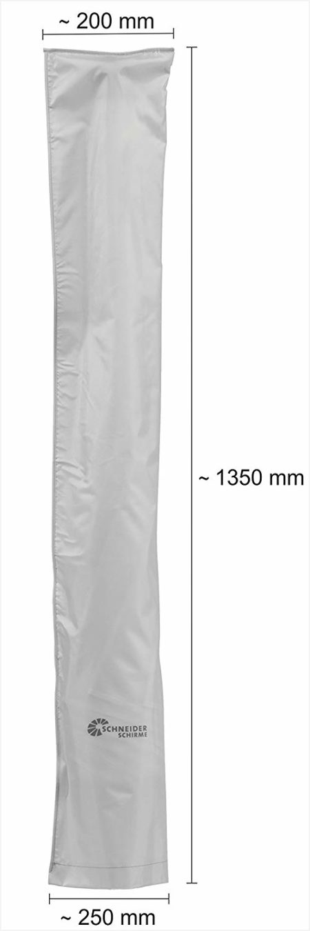 Schneider protective sleeve for umbrellas, silver grey, up to ca. 200 cm Ø - Image 2