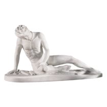 Design Toscano PD1948 Dying Gaul (Galeta Morente) Bonded Marble Statue