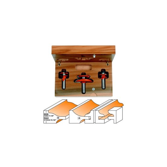 CMT Orange Tools 900.522.11 – Estuche 3 Strawberries for Kitchens HM S 12