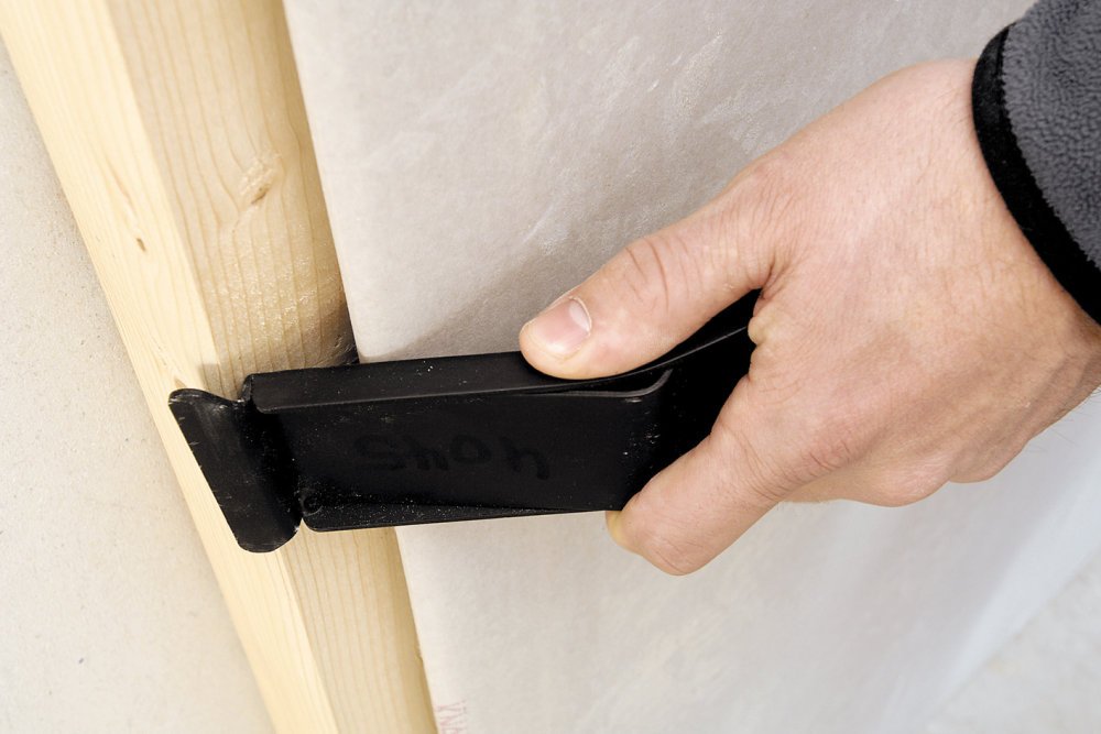 wolfcraft Board Lifter with Hook I 4045000 I Installation aid for Gypsum plasterboards - Image 4