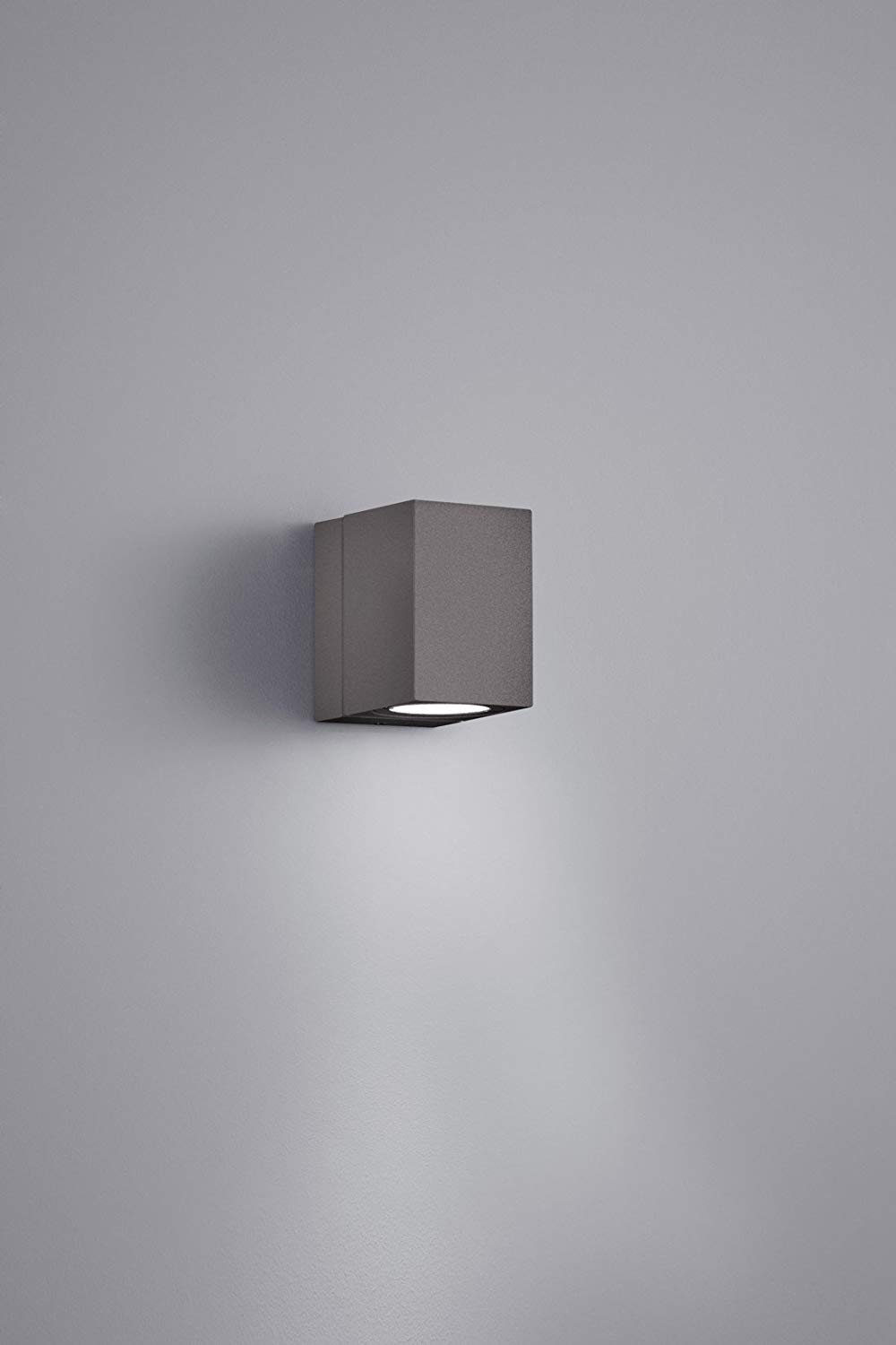 Trio Leuchten 229160142 LED Outdoor Wall Light Die-Cast Aluminium Includes 3x 1 W Bulbs / 10 x 7 cm Can be Rotated Through 320° Anthracite - Image 2