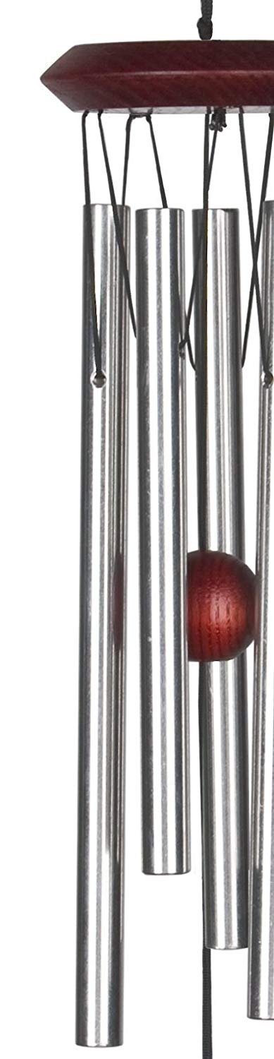 Woodstock DCS14 Encore Collection Silver Chimes of Mercury Windchime, 14" - Image 2