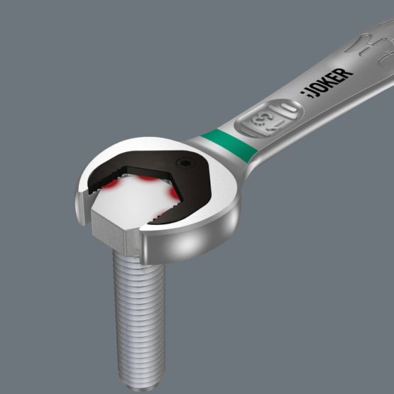 Wera Joker Combination Ratchet Spanner, 10 mm, 05073270001 - Image 3