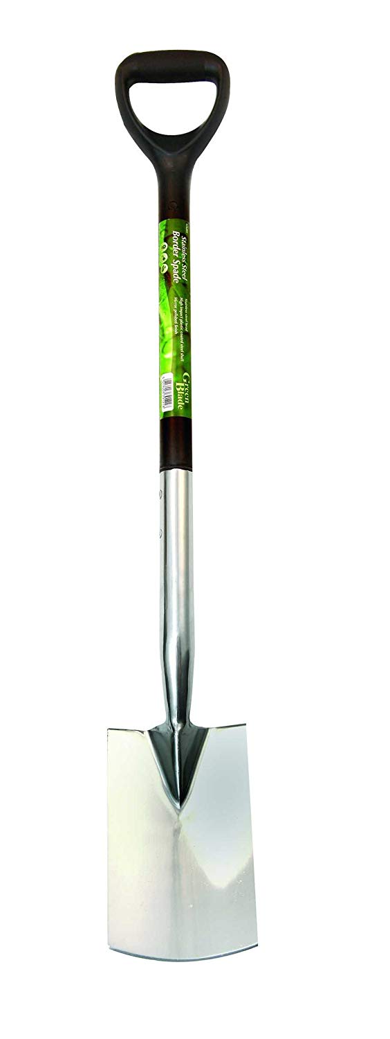 Green Blade BB-GS201 Stainless Steel Border Spade