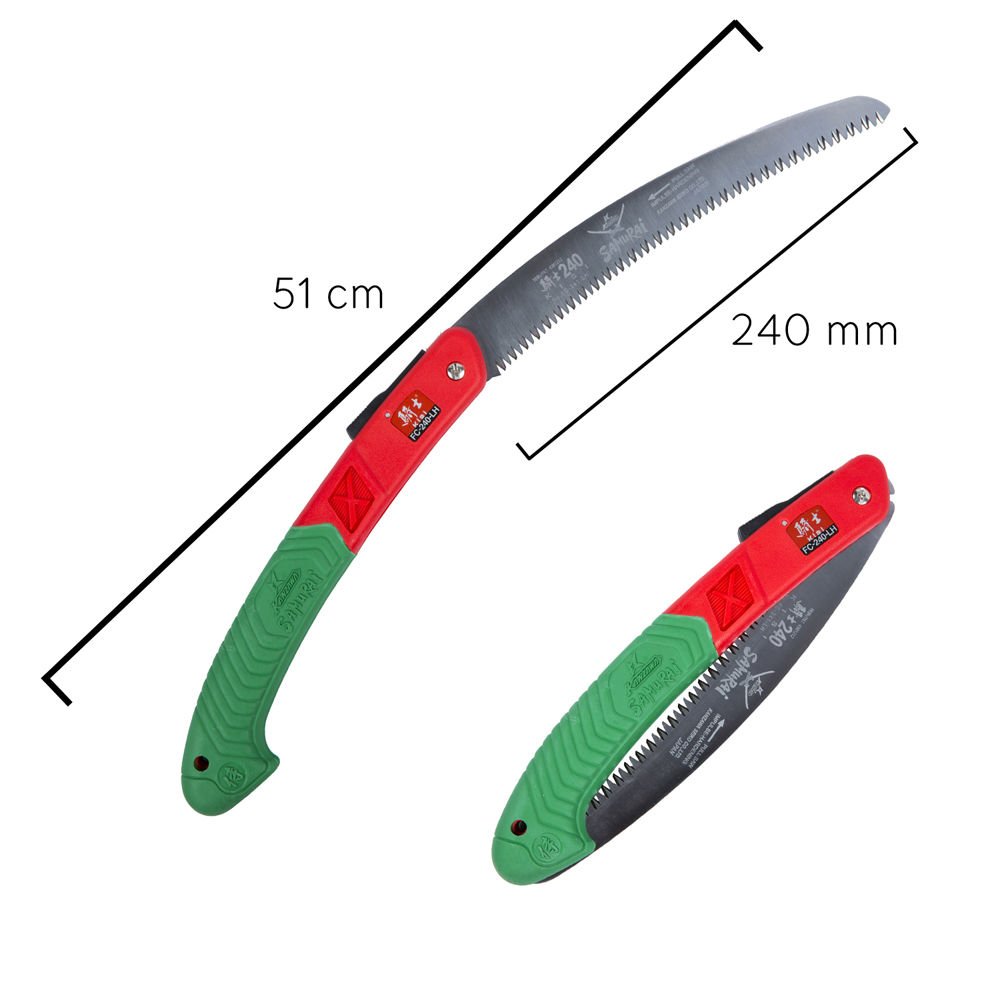 Samurai 8230660-CG Folding Hand Saw, 240 mm