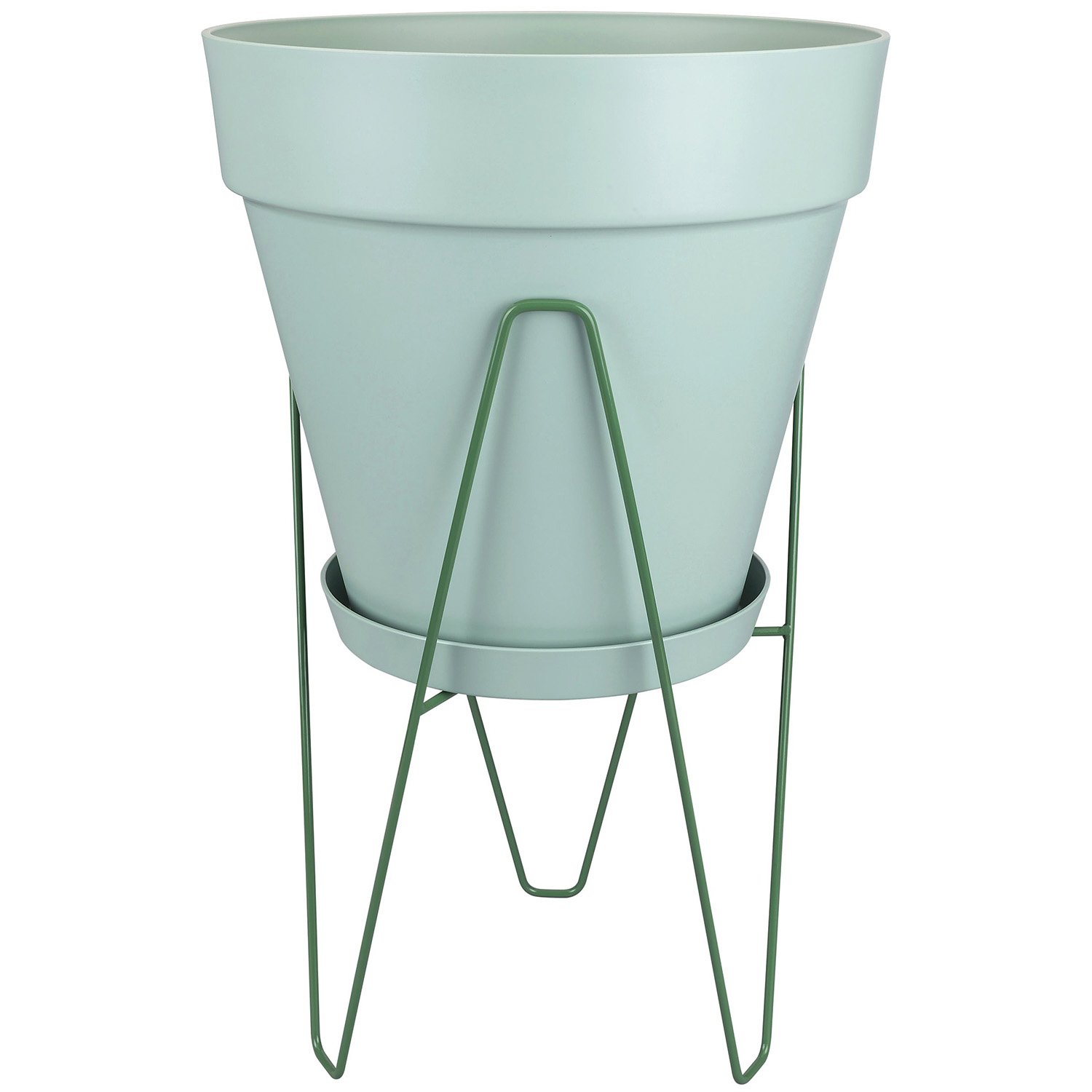 elho Loft Urban Frame 30 - Accessory for Outdoor - diameter 25.0 x H 39.0 cm - Green/Jade Green, 30 cm - Image 2