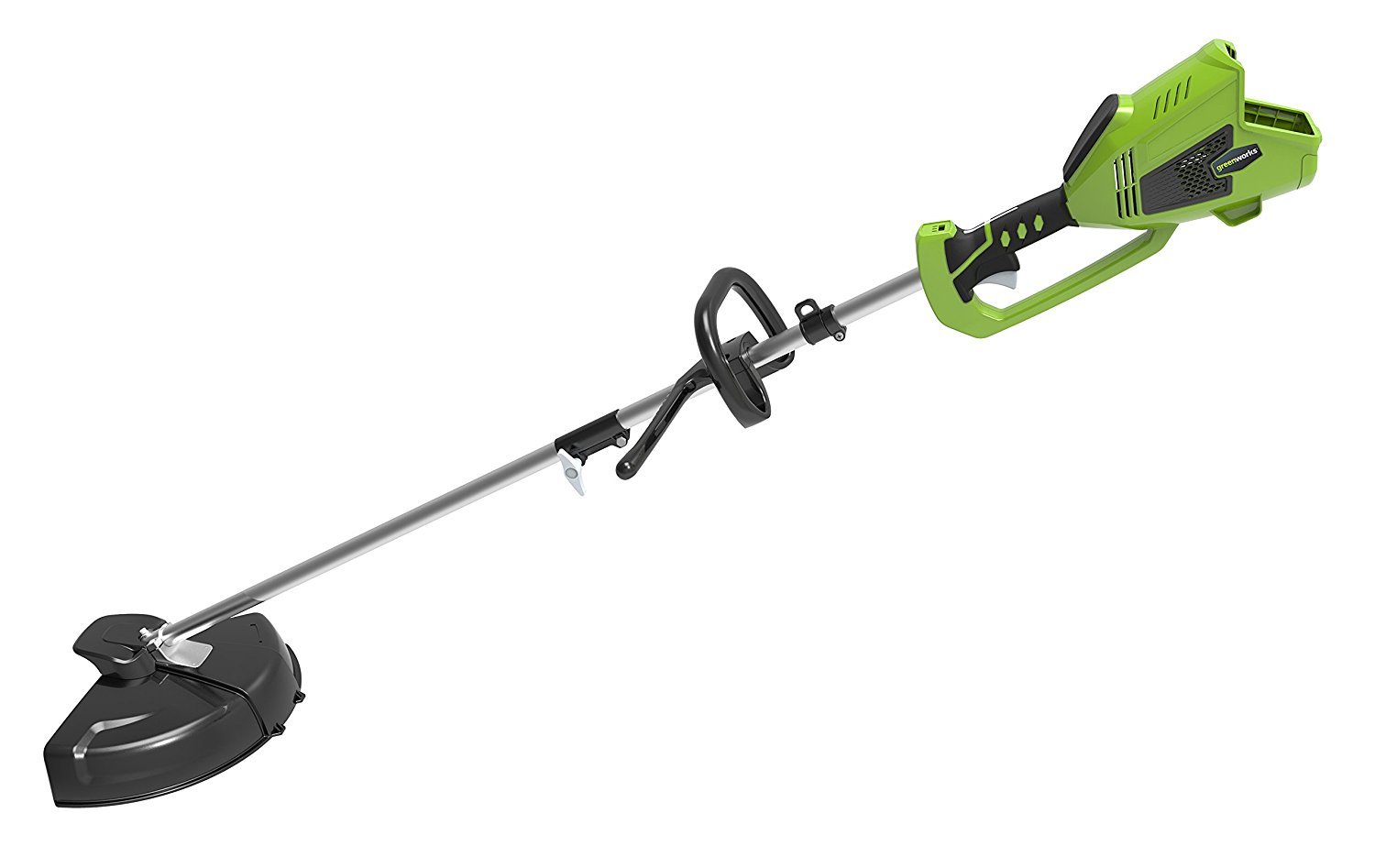 Greenworks 40V Cordless Brushcutter Grass Strimmer, Adjustable Height, 40cm Cutting Width, Bump Feed 2mm Nylon Line or 25cm Blade - Image 3