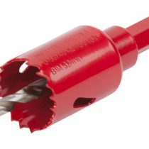 wolfcraft Bi-Metal Hole Saw I 5466000 I For drywall materials, wood, plastics and metals, cutting depth 40 mm