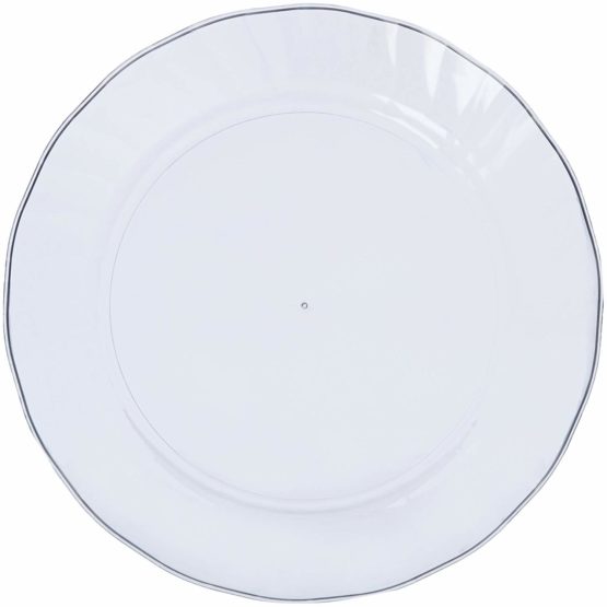 AmazonBasics Disposable Plastic Plates 100Pack, 7.5inch BigaMart