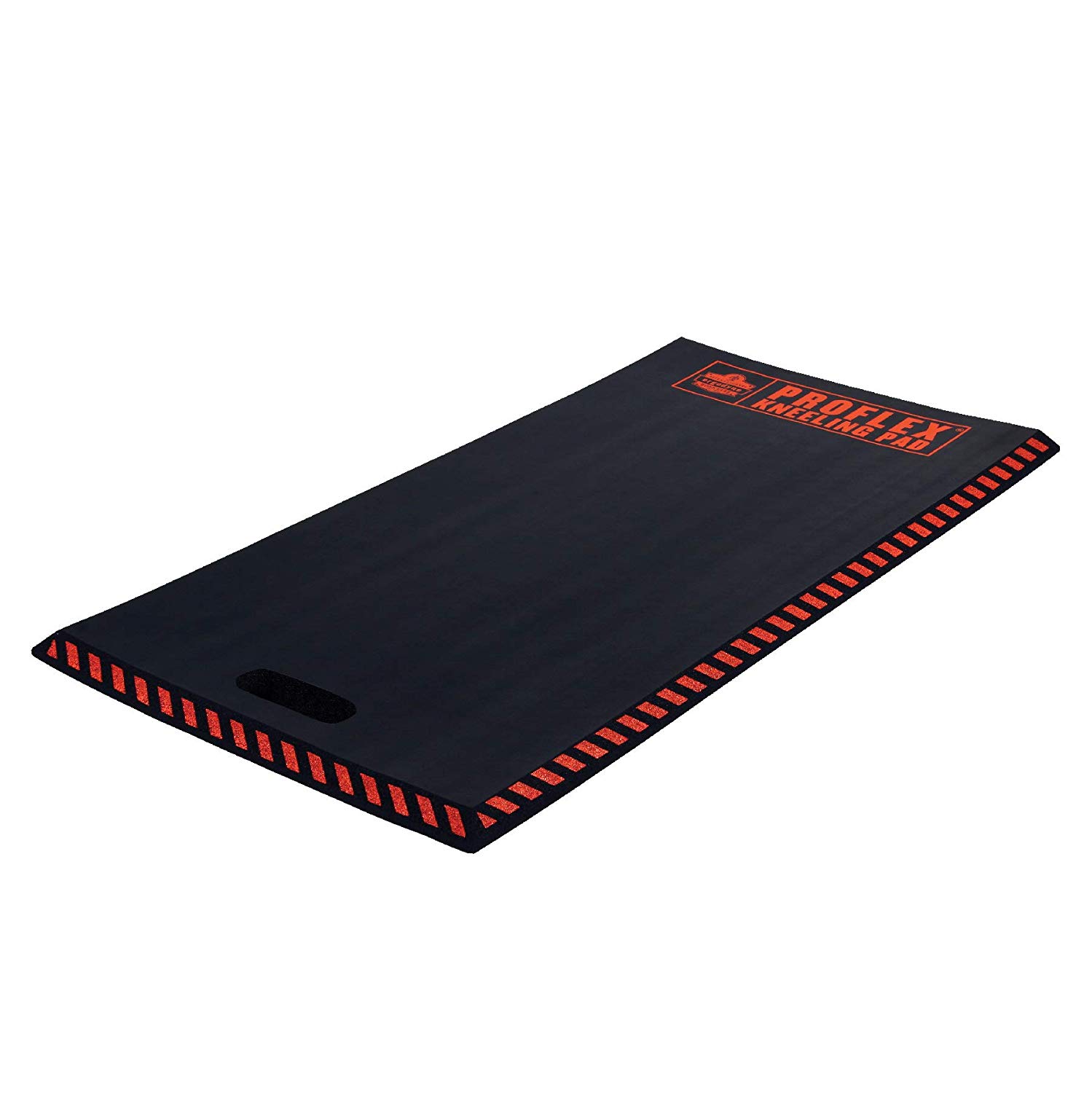 Ergodyne ProFlex 390 Kneeling Pad, Foam Knee Cushion, Water Resistant Kneeling Mat, 18" x 36" x 1", Black, XL