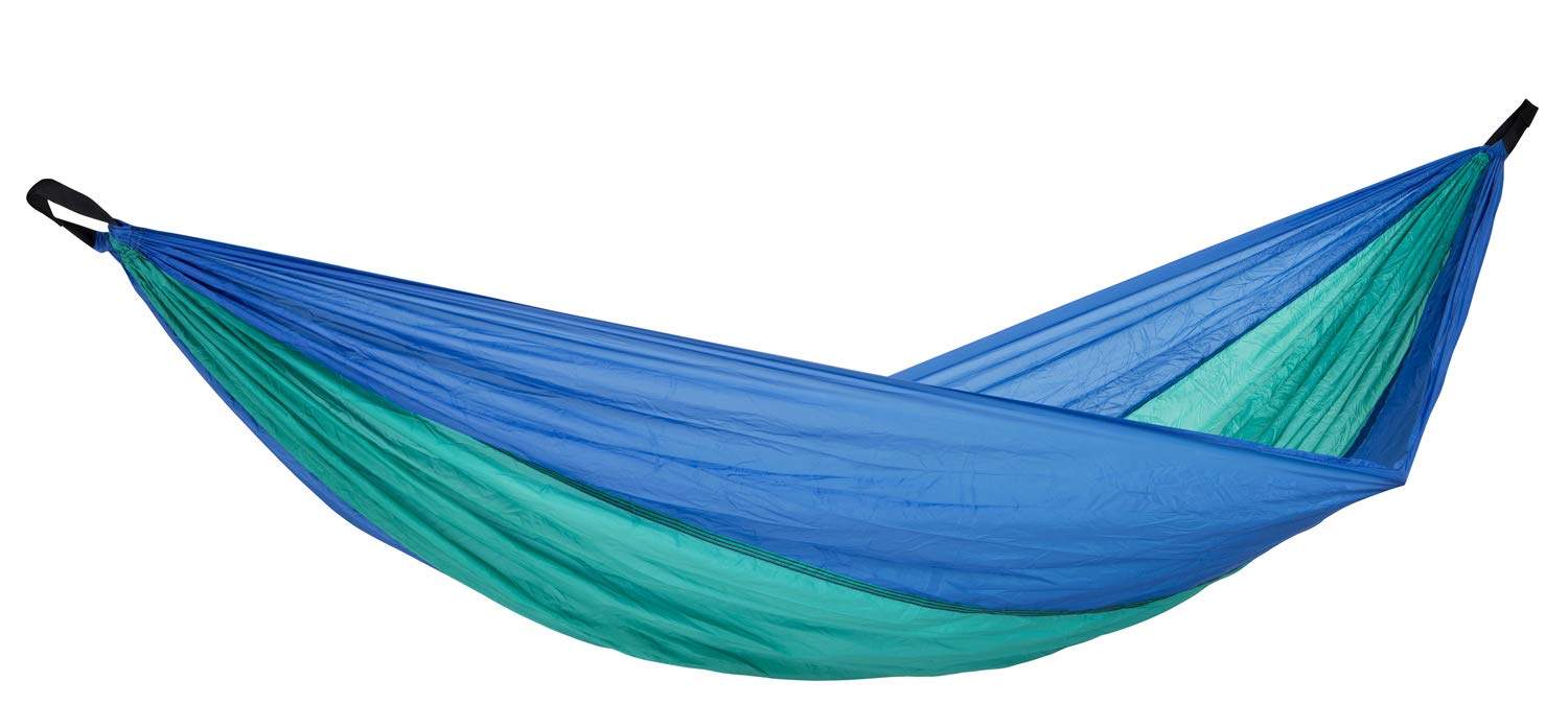 AMAZONAS Hammock Ultra-Light Adventure Hammock Ice Blue 275 cm x 140 cm Maximum Load 150 kg