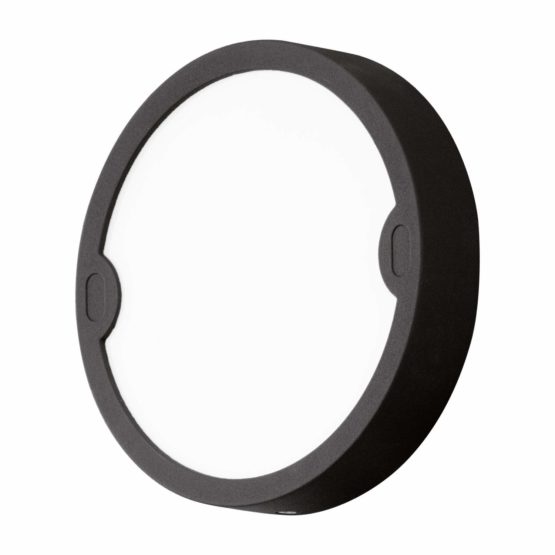 Eglo Alfena-R Wall/Ceiling Light, Die-Cast Aluminium, 10 W, White, Cast Aluminium Plastic, Charcoal 10W 240V