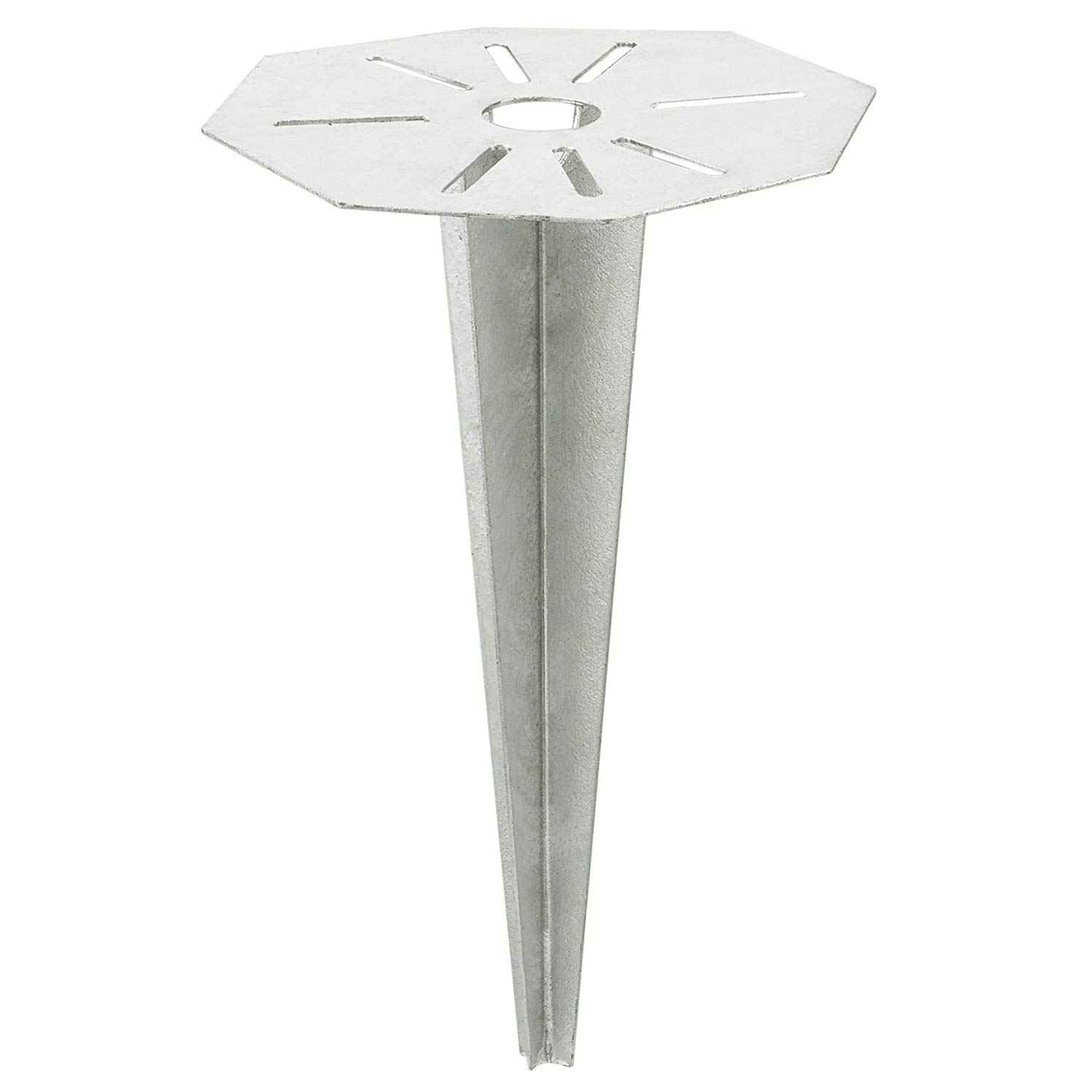 Eglo Cuba Garden Spike, Ground Spike for Garden Lights, Outdoor Accessory, Ground Anchor Made of galvanised Metal