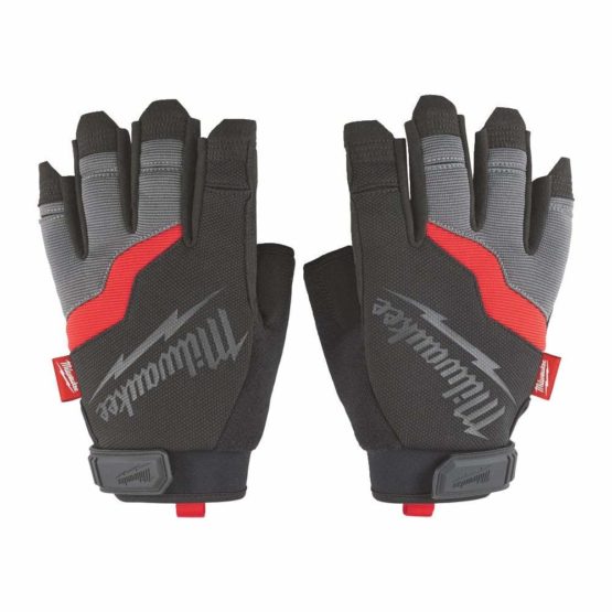 Milwaukee 48229743 Fingerless Gloves-Extra Large (Size 10), 2 Count (Pack of 1)