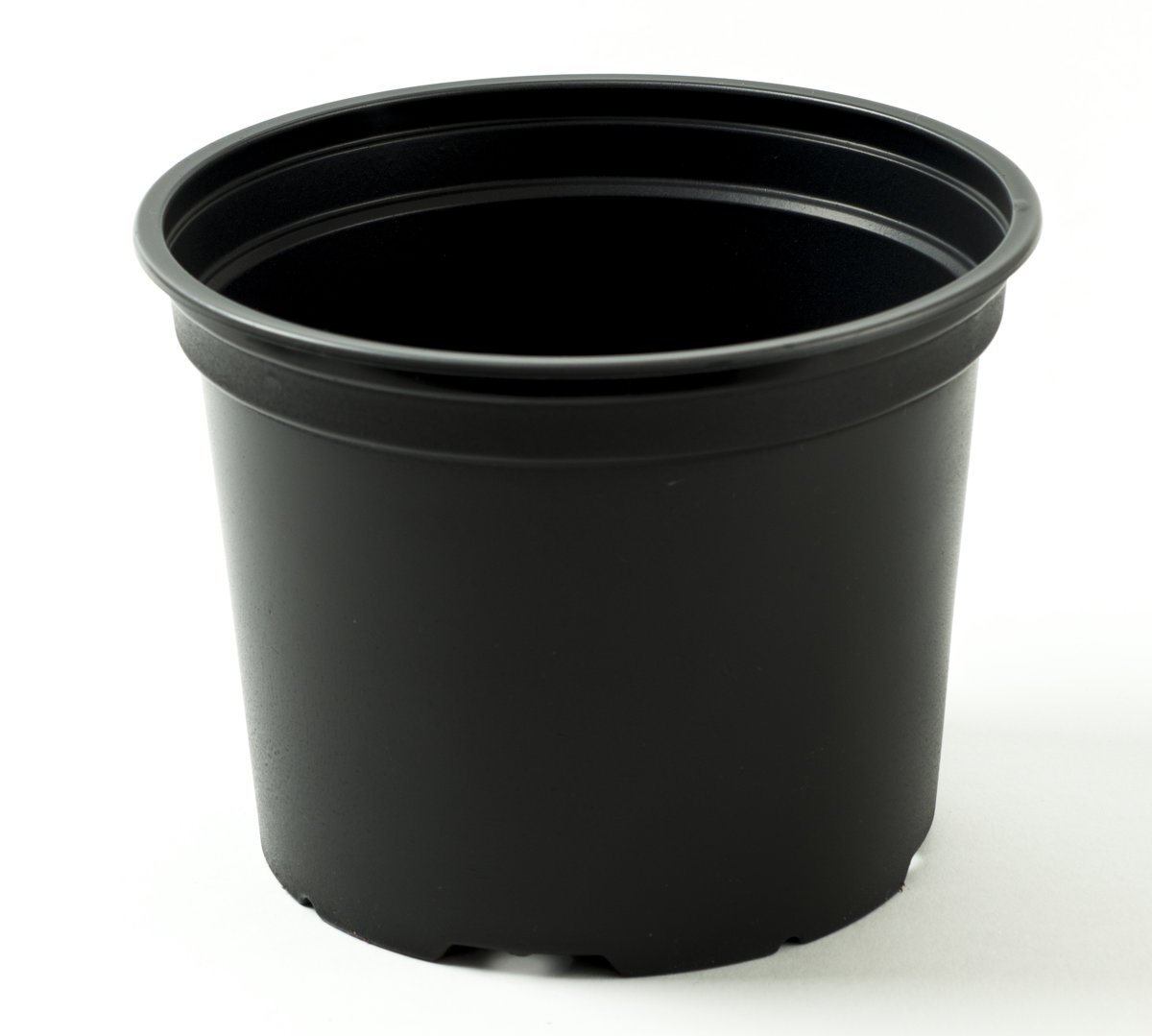 Nutley's 17cm 2 Litre GreyRound Plastic Plant Pot (Pack of 100)