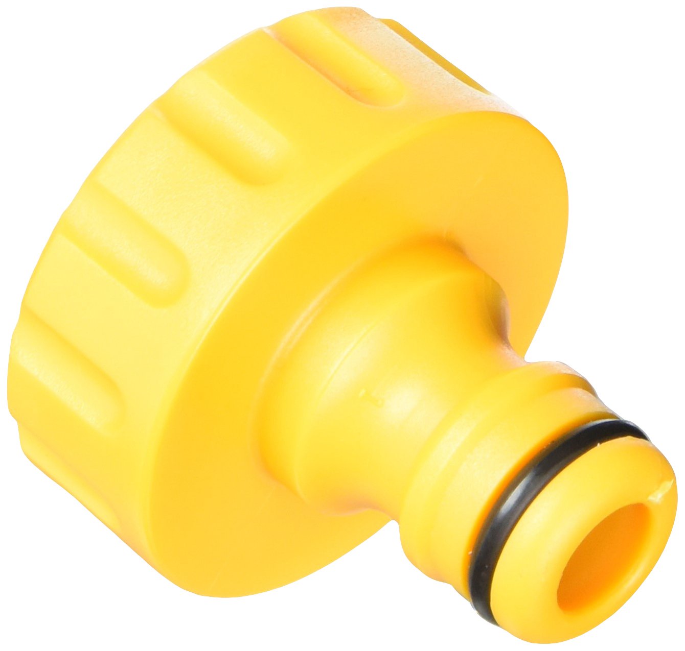 HOZELOCK - Outdoor Tap Connector 33.3mm (1") : For Threaded Outdoor Taps, Watertight Connection, Adapter for Connecting a Garden Hose to the Tap