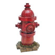 Design Toscano QL5468 Dog's Second Best Friend Fire Hydrant Statue, 35.5 cm*18.0 cm*8.0 cm