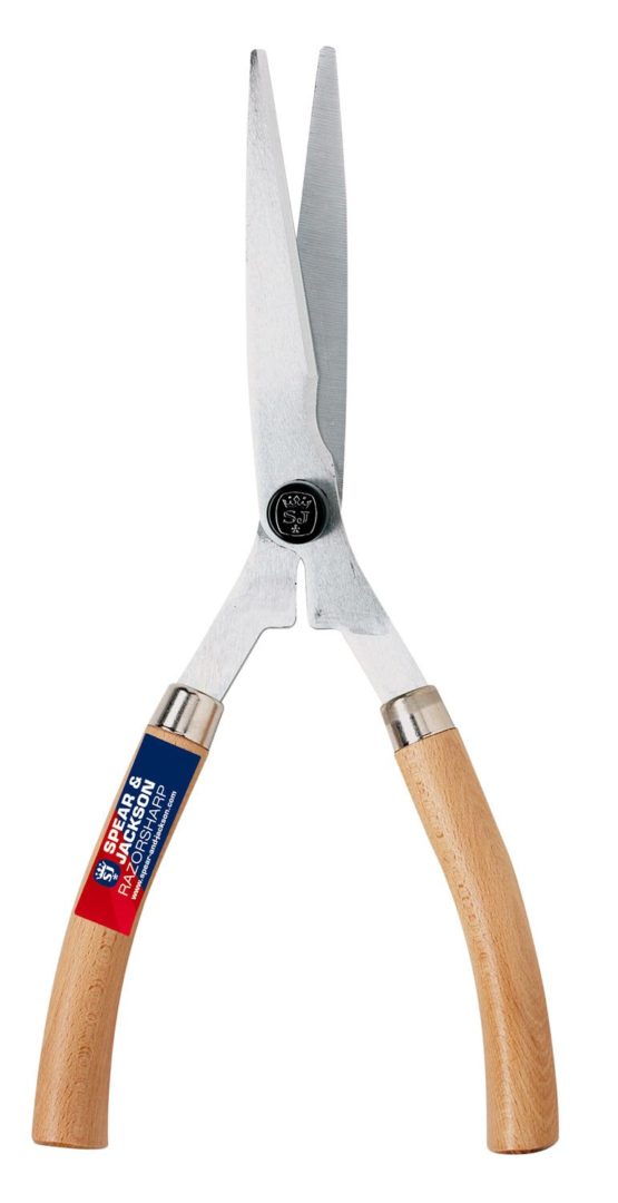 Spear and Jackson 4868SS/09 Razorsharp Wooden Handled Shears, Wood(light brown)