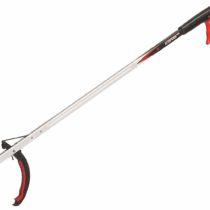 The Helping Hand Company LP1137IB Litter Picker Litterpicker Pro Extra, Red/Silver, 37-Inch
