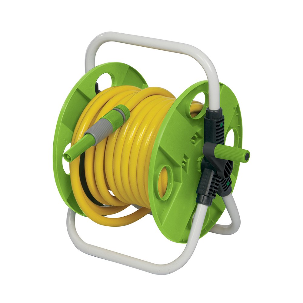 Silverline Hose Reel 45m Capacity (547900), Green - Image 2