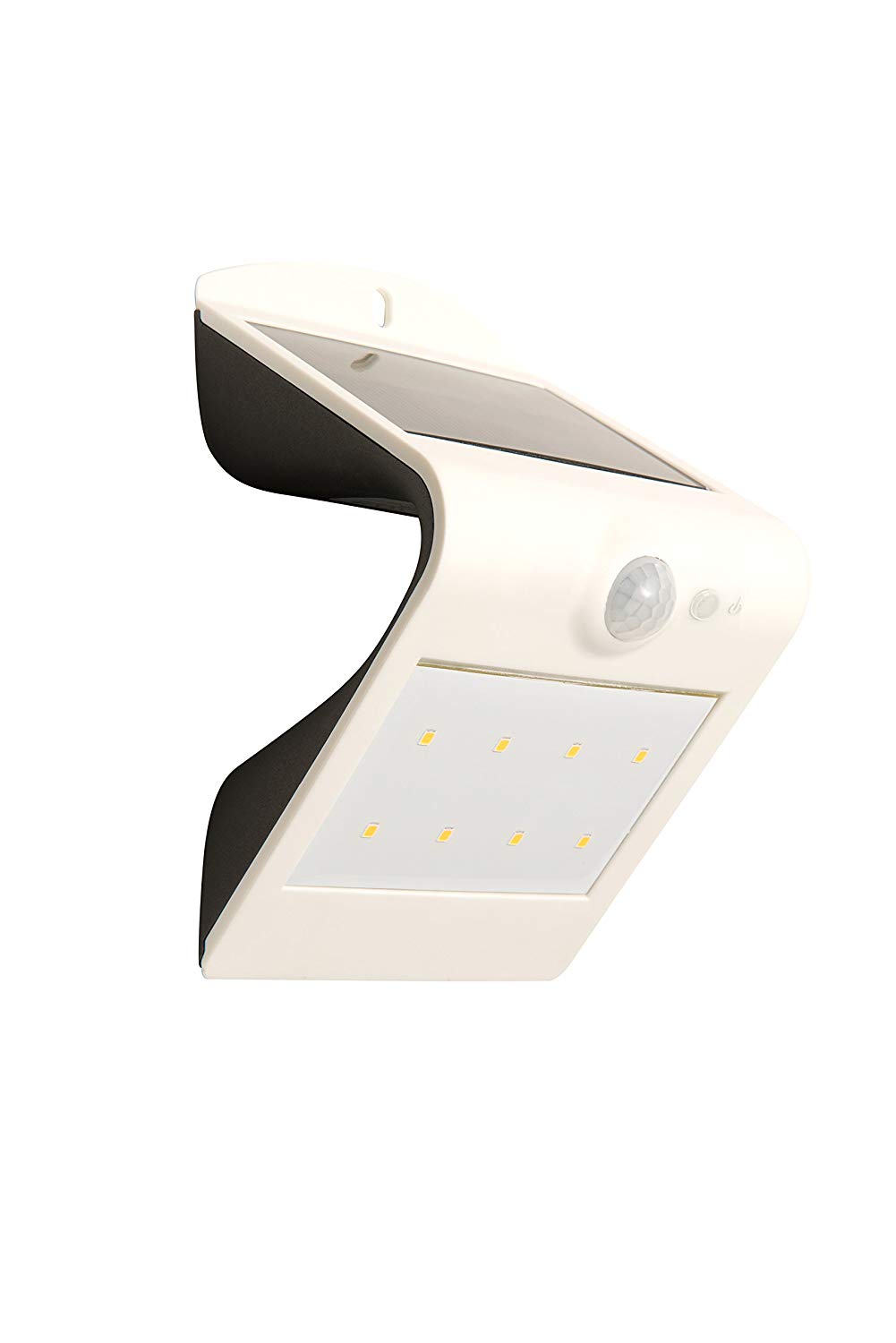 Luceco Solar Powered LED Outdoor Wall Light with PIR Motion Sensor, Security Light, Exterior Lighting, Curved Design, Adjustable, Guardian - Image 4