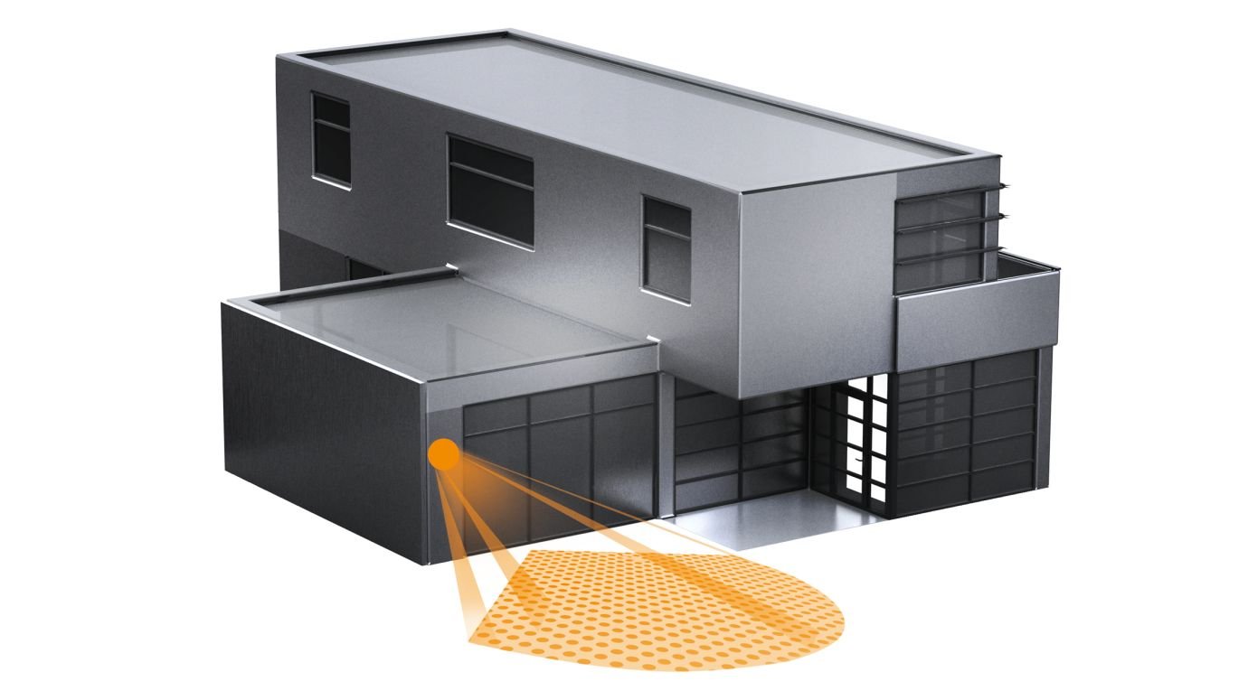 Steinel Infrared Motion Detector IS 2160 Black, 160° Sensor Swivelling, Max. 12 m, Twilight Sensor, IP54, Maximum 600 W - Image 2