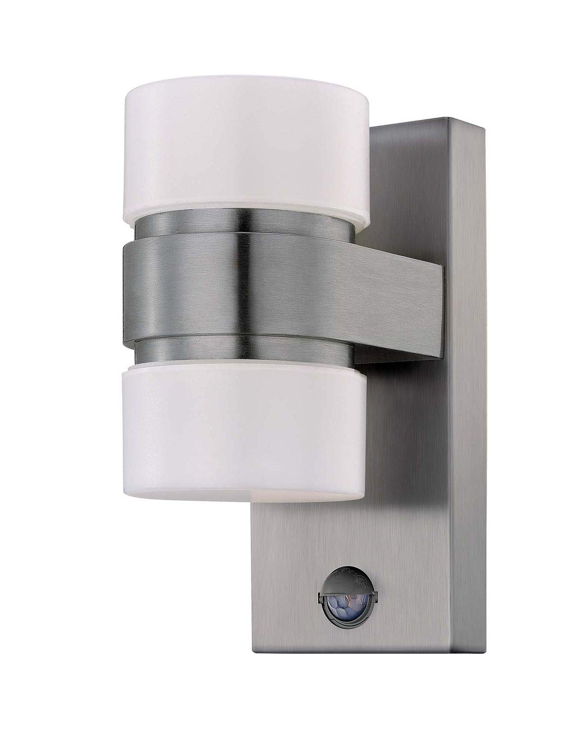 EGLO 96277 LED Stainless Steel, Silver Outdoor Wall Light ATOLLARI, One Size