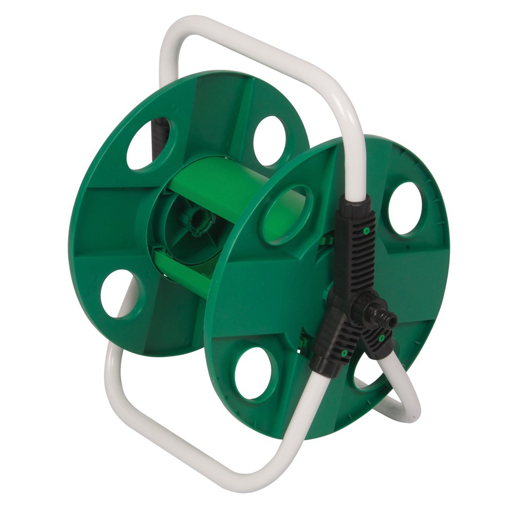 Silverline Hose Reel 45m Capacity (547900), Green - Image 3