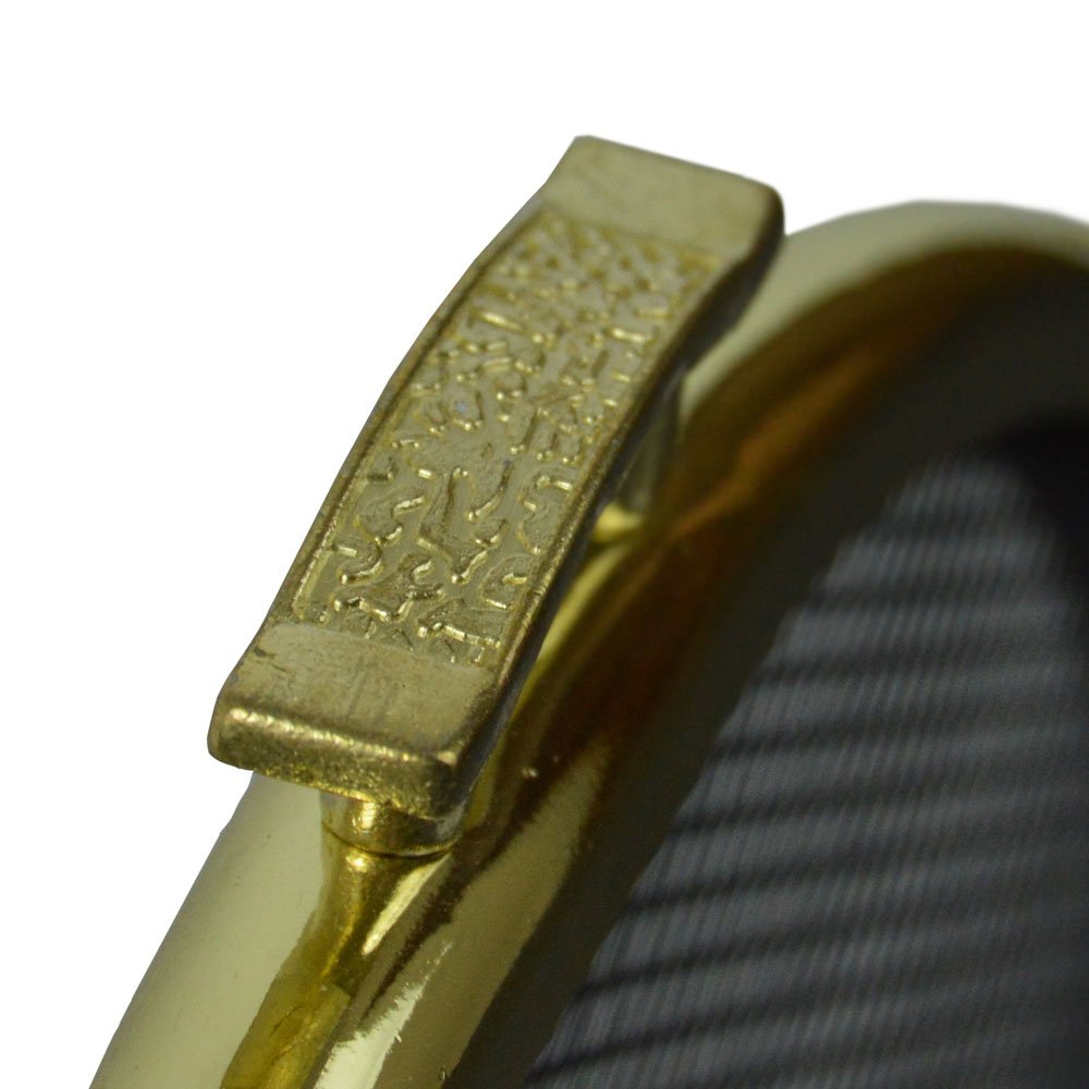 Fire Vida Ingleton Fire Screen/Spark Fire Guard, Metal, Brass, H 60 x W 95 x D 21 cm approx - Image 3