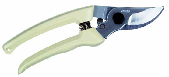 ARS 184mm Secateurs | ARS-130DX | Single Handed Secateurs with Single Hand Locking, Grip for Safety, Garden Scissors that are Compact, Lightweight & Ergonomic