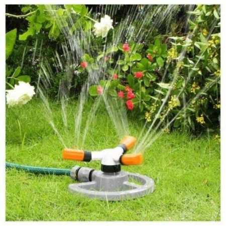 Bradas Layflat WL EX-Z16 3-Arm Drehsprenger Circular Sprinkler Lawn Sprinkler Sprinkler Impulse Sprinkler 85 QM, grau, 10 x 10 x 5 cm - Image 2