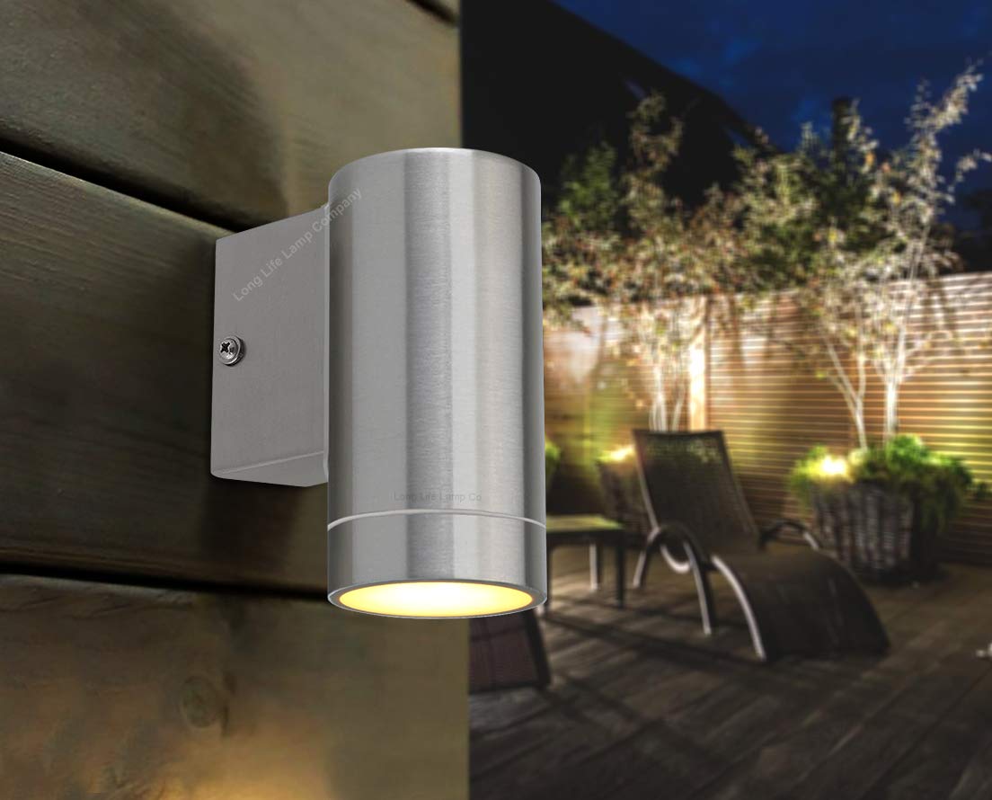 LED Stainless Steel Single Outdoor Wall Light IP65 Wall Light 5watt 5WZLC01 400 Lumens LEDs Energy Saving - Image 3