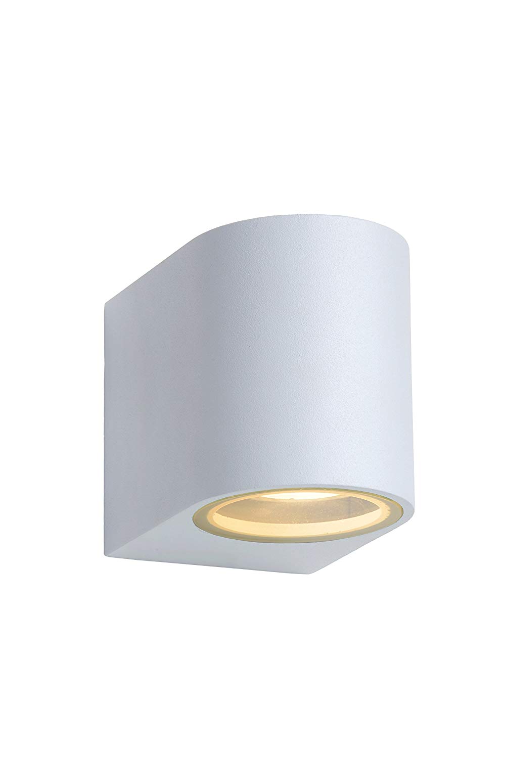 LUCIDE ZORA-LED - Wall Spotlight/Wall Light Indoor/Outdoor - LED Dim. - GU10-1x5W 3000K - IP44 - White