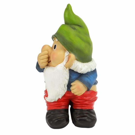 Garden Gnome Statue - Stinky the Garden Gnome - Naughty Gnomes - Mooning Gnomes Statues - Image 3