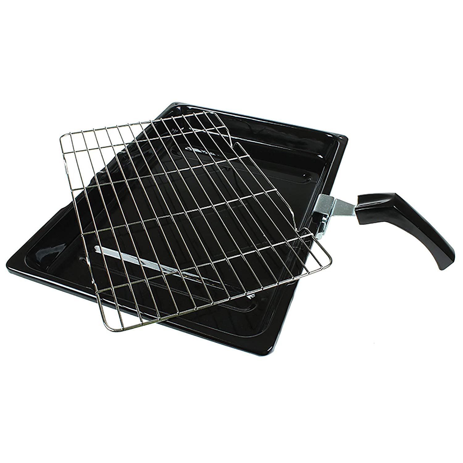 Durable Universal Oven Cooker Grill Pan Rack & Handle 380 x 280mm
