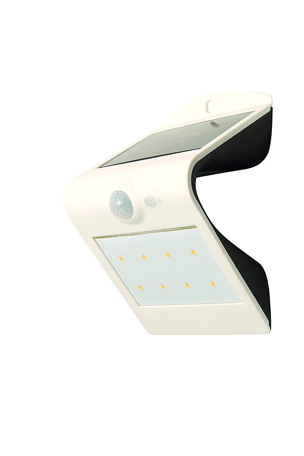 Luceco Solar Powered LED Outdoor Wall Light with PIR Motion Sensor, Security Light, Exterior Lighting, Curved Design, Adjustable, Guardian - Image 3