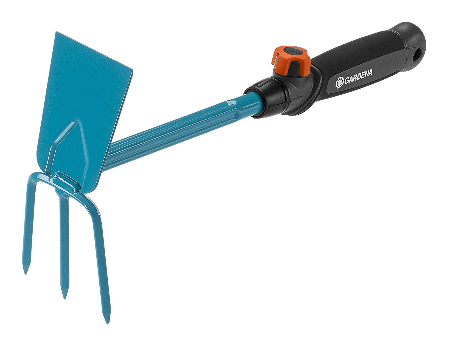 Gardena combisystem Hand Hoe (8915); for loosening and aerating soil (made of high-quality steel);6.5 cm width 08915-20