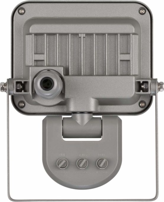 Brennenstuhl LED Light JARO 1000 P with PIR Sensor/LED Outdoor floodlight with Motion Sensor (LED Security Light for Wall mounting, Aluminium casing, 10W, IP44) Silver - Image 3