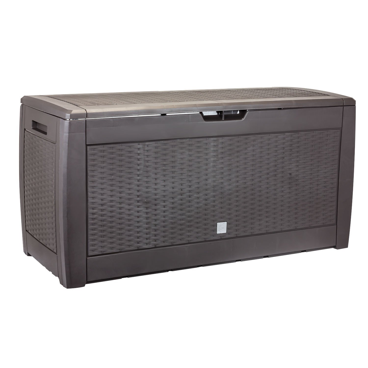 Prosper Plast MBR310-440U 119 x 48 x 60 cm Boxe Rato Garden Container - Dark Brown (6-Piece), 119x48x60 cm