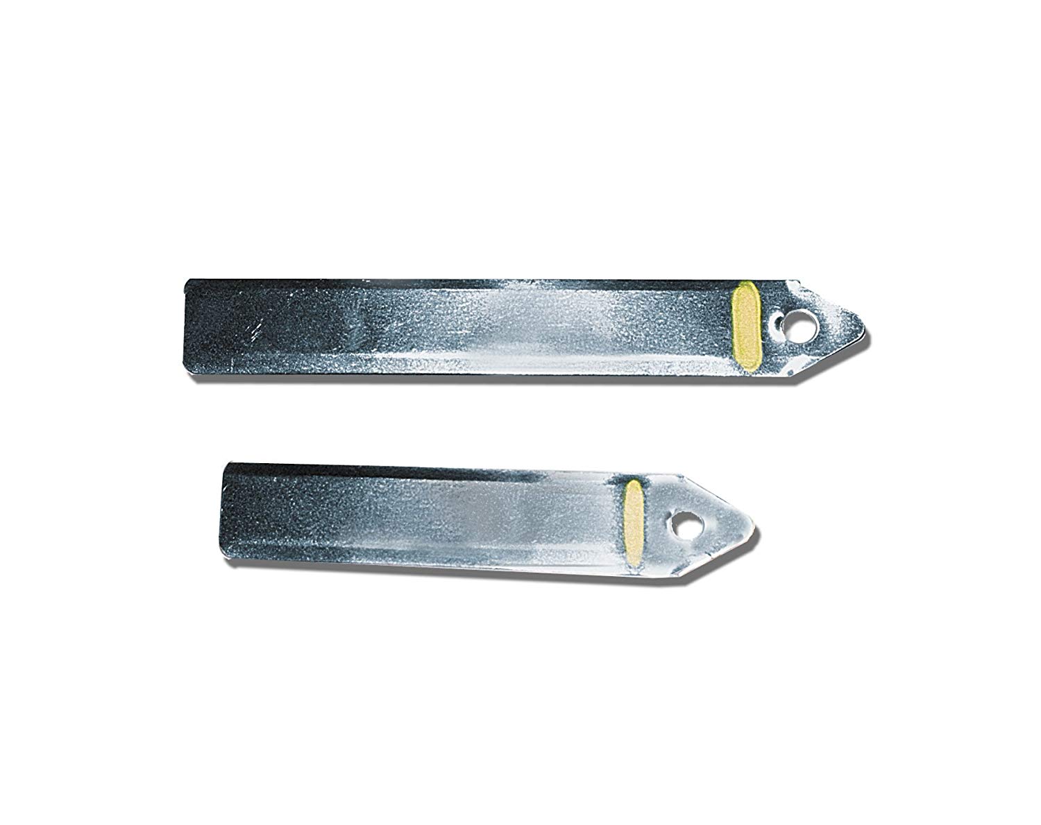 Tildenet 100mm/ 4-inch Aluminium Labels, Silver