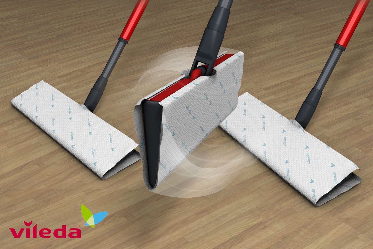 Vileda VIL125870 Attractive Plus Mop And Telescopic Handle BigaMart