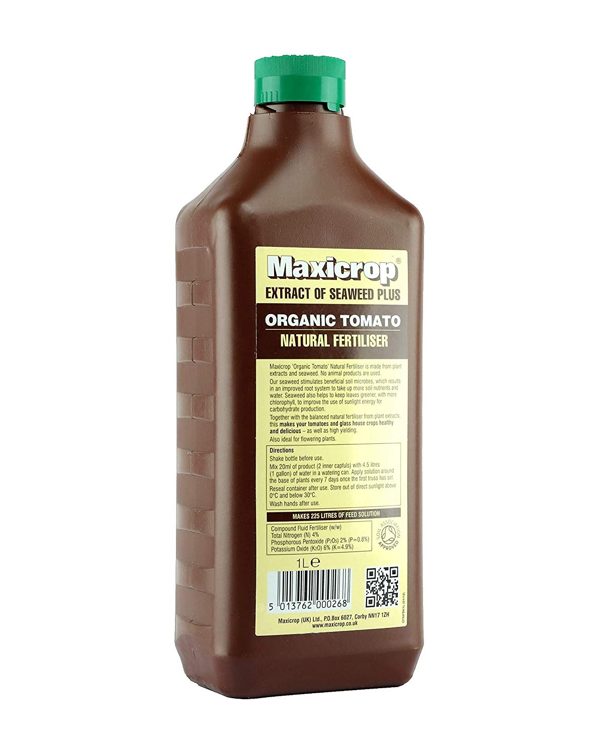 Maxicrop XOTNF61L Organic Tomato Natural Fertiliser, 1L, Organic Tomato Plant Food, for Great Tasting Tomatoes - Image 3