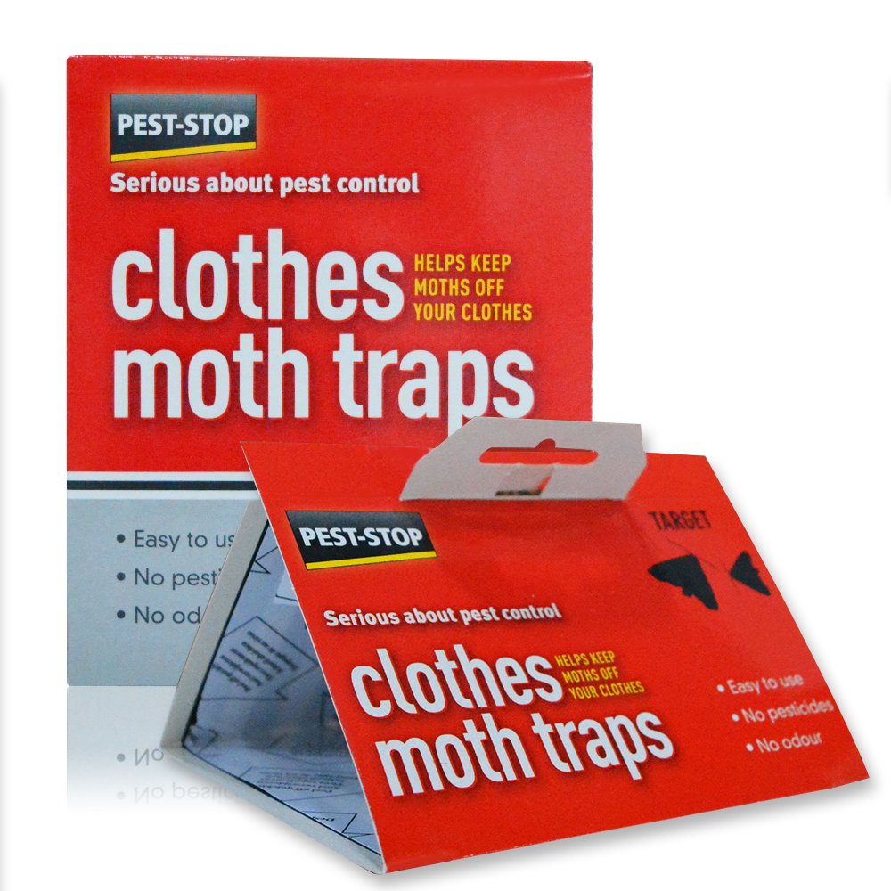 Pack of 2 Pest-Stop PSCMT Clothes Moth Trap