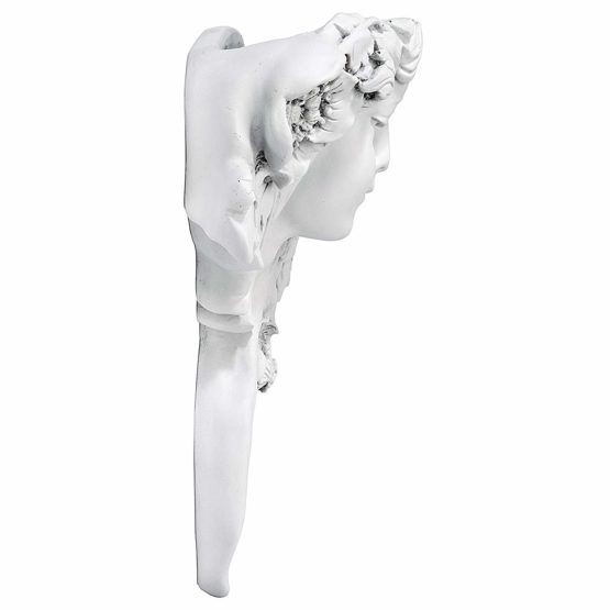 Design Toscano Le Printemps French Greenman Wall Sculpture Planter Pocket, 38 cm, Polyresin, Antique Stone - Image 4