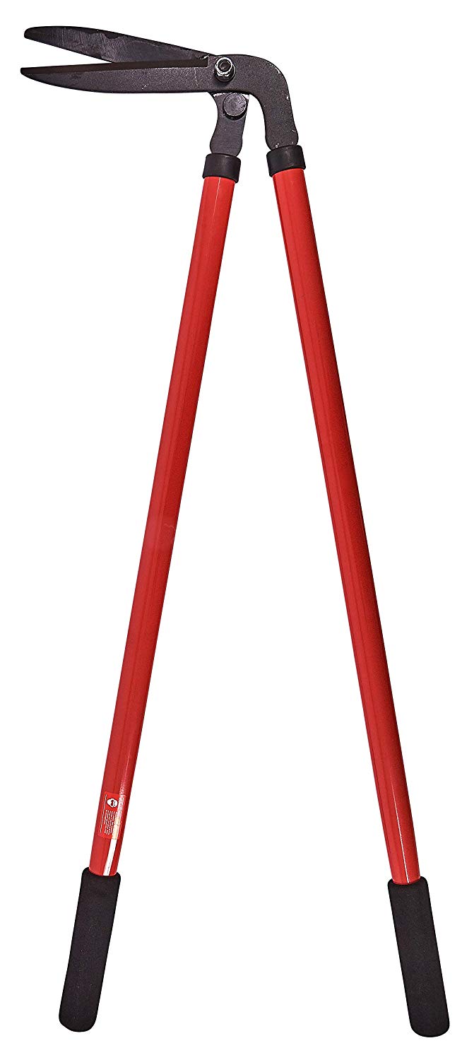 Amtech Border Shears, Long Garden Trimmer for Grass, Lawn Edging Scissors, Cushion Grips Handles