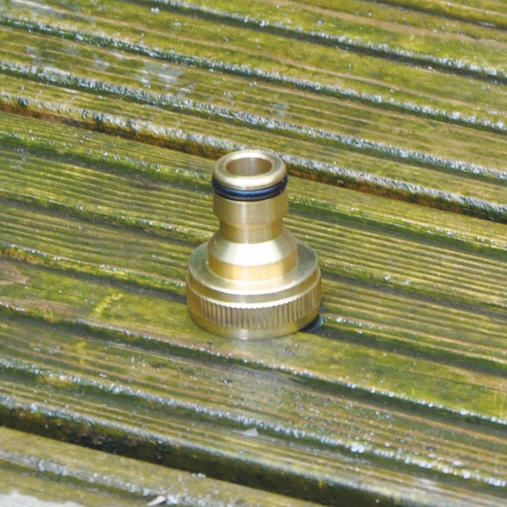 Kingfisher Pro Platinum Brass Threaded Tap Connector - Image 4